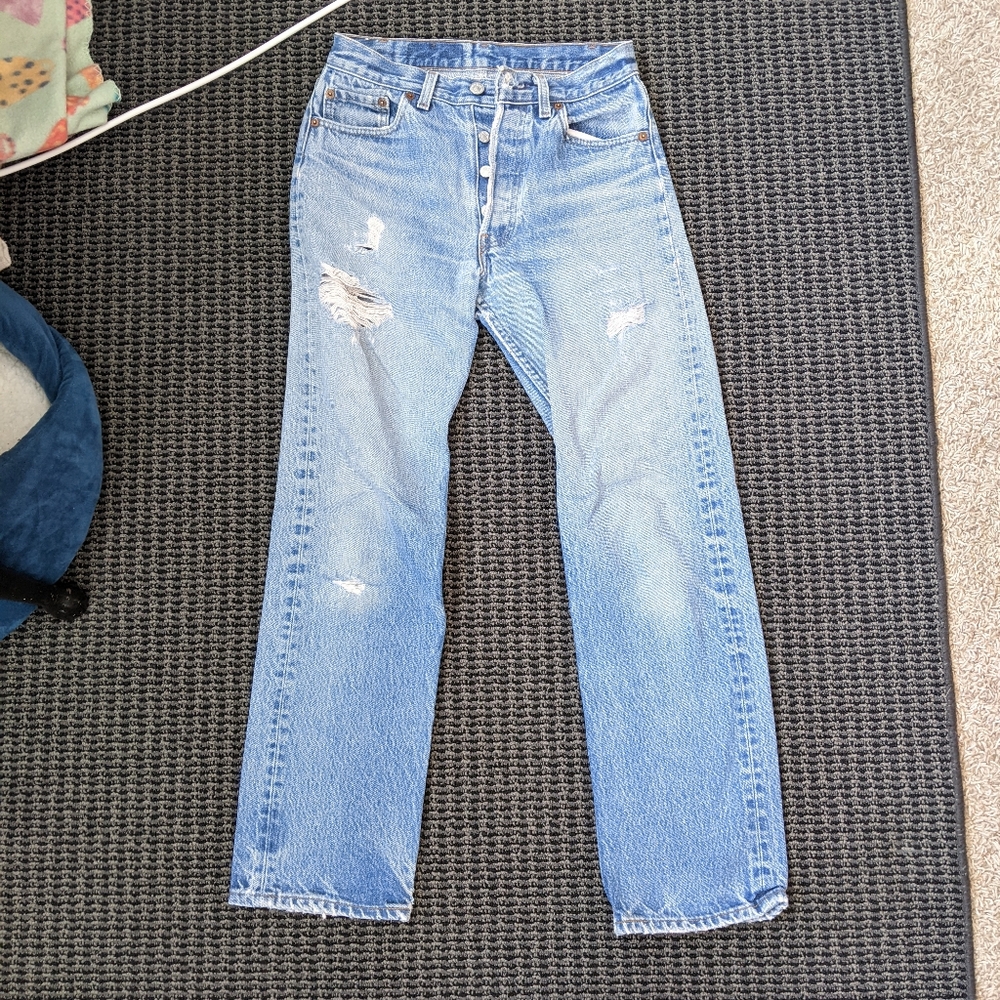 Vintage Levi's 501 Button Fly W29 L33